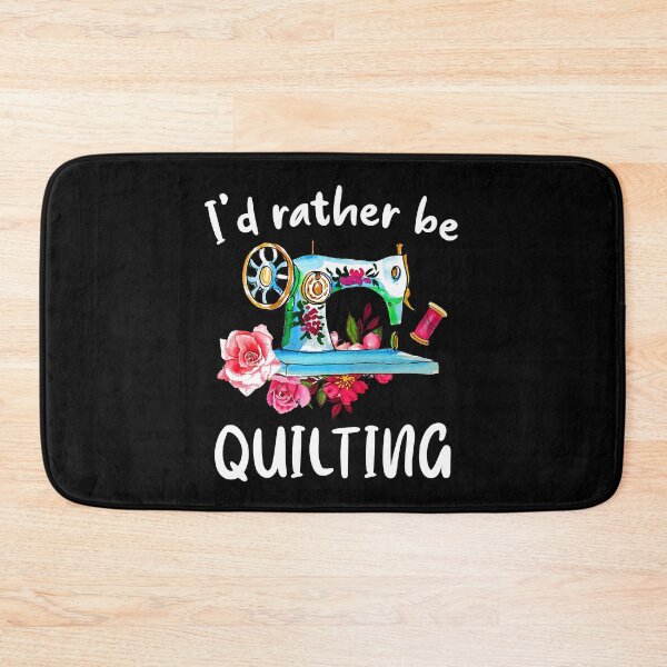 Item preview, Funny Quilter Shirt - I'd Rather Be Quilting designed and sold by SunsetGloww.