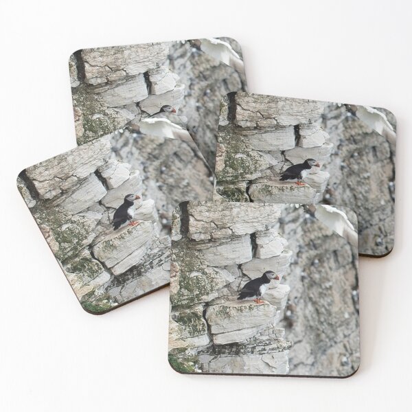 Item preview, Puffin at Bempton Cliffs designed and sold by davejw.