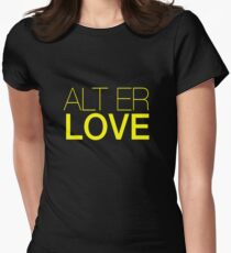 Skam- Alt Er Love- EVAK Women's Fitted T-Shirt