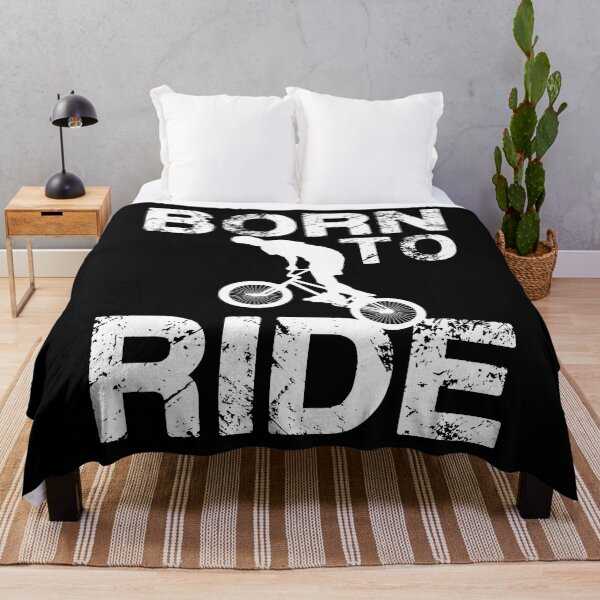 Item preview, born to ride bmx race bike cyclist ride designed and sold by la-petite-folie.