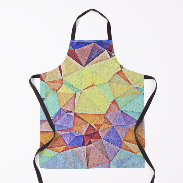 Item preview, Triangular shape art with floral texture designed and sold by Saknarong Mahima.
