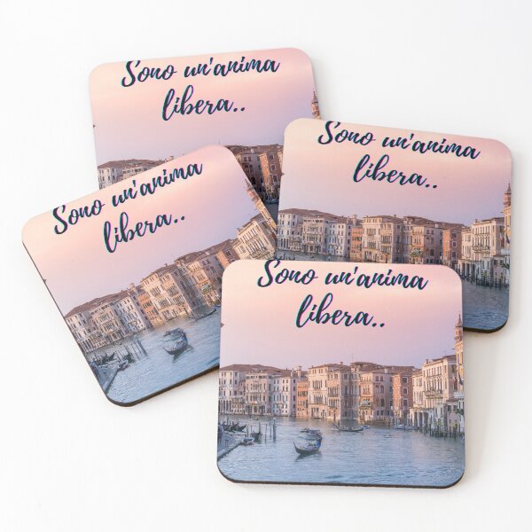 Item preview, I am a free soul - popular Italian quotes theme gifts  designed and sold by RebelliousRosee.
