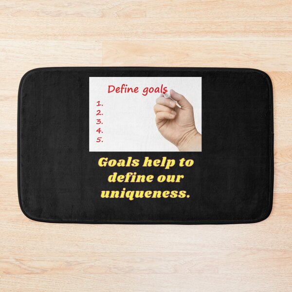 Item preview, Goals help to define our uniqueness. designed and sold by superbtshirts.