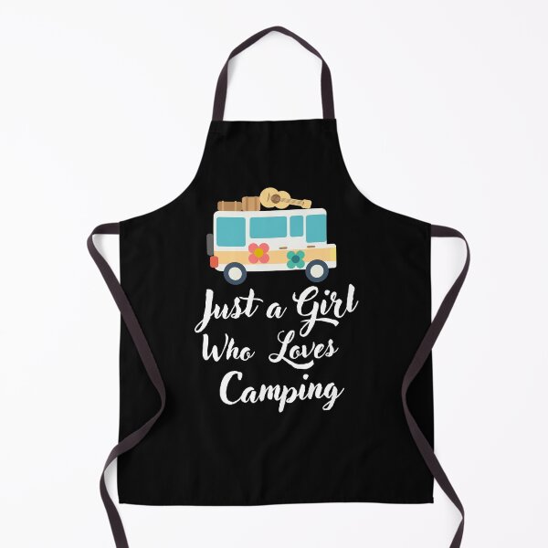 Item preview, Just a Girl Who loves Camping designed and sold by WaguinhoTex.