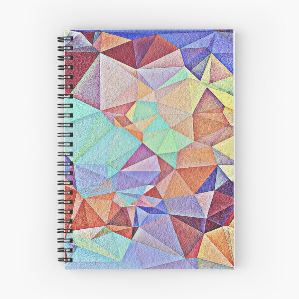 Item preview, Triangular shape art with floral texture designed and sold by Saknarong Mahima.