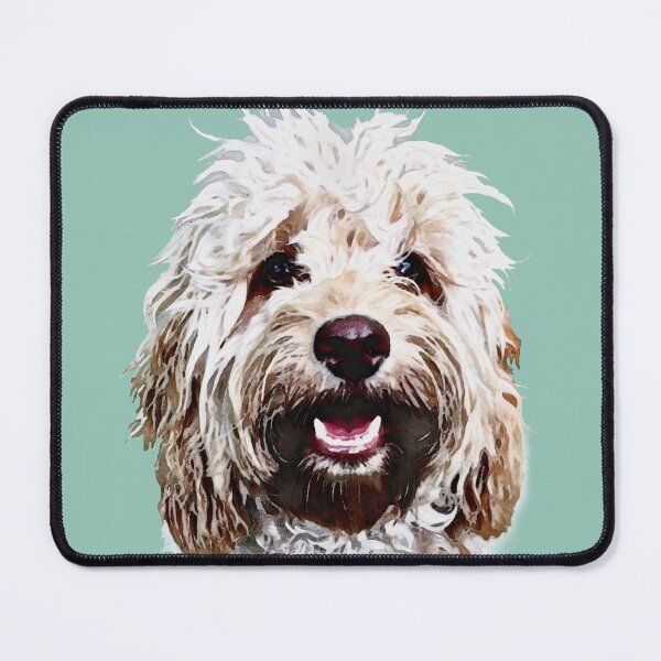 Item preview, Golden Apricot Doodle Dog  designed and sold by Happy Dog Doodles.