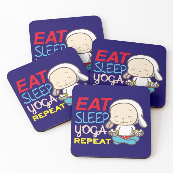 Item preview, Eat Sleep Yoga Repeat designed and sold by SystemLion.