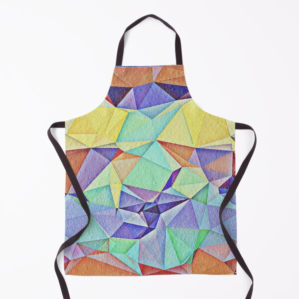 Item preview, Triangular shape art with floral texture designed and sold by Saknarong Mahima.