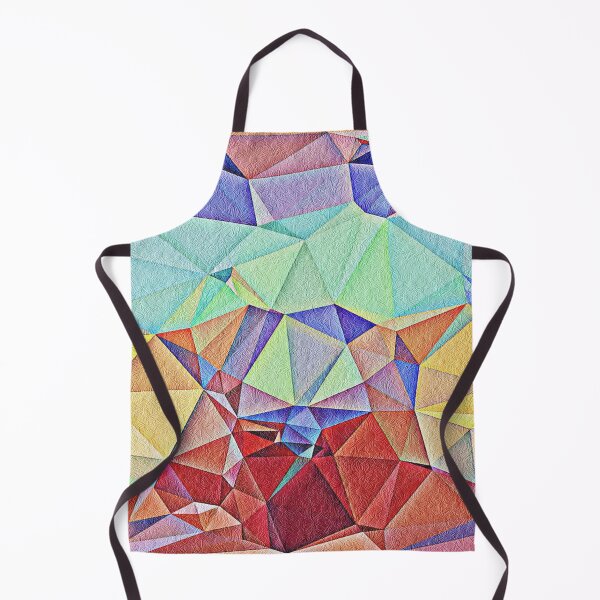 Item preview, Triangular shape art with floral texture designed and sold by Saknarong Mahima.