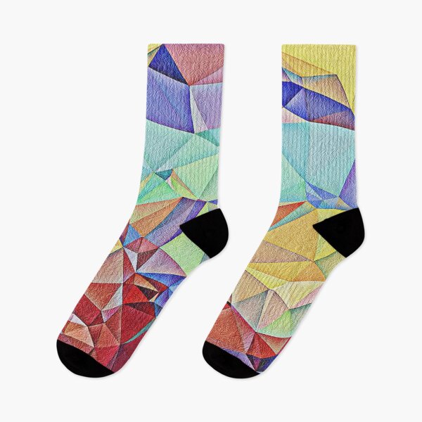 Item preview, Triangular shape art with floral texture designed and sold by Saknarong Mahima.