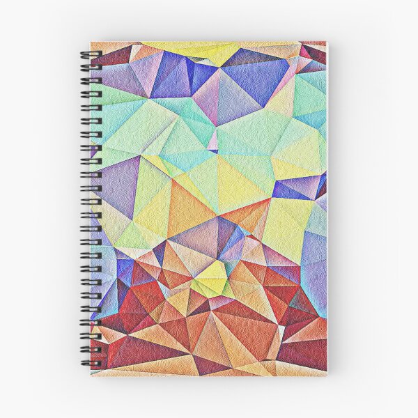 Item preview, Triangular shape art with floral texture designed and sold by Saknarong Mahima.