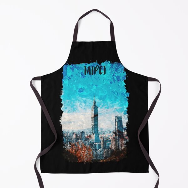 Item preview, Taipei Taiwan city watercolor designed and sold by chrlalexandru.