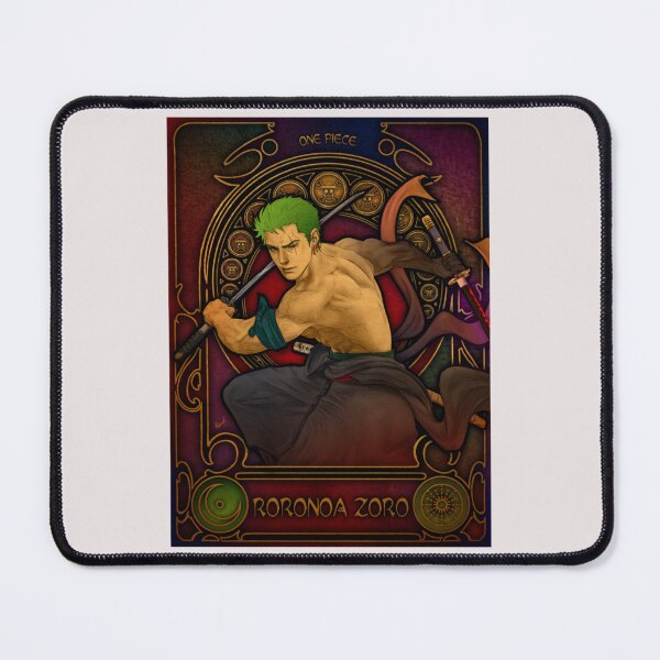 Item preview, FANART Zoro from One Piece in Art Nouveau style designed and sold by BerMosciski.
