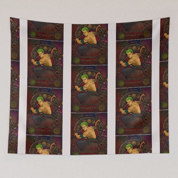 Item preview, FANART Zoro from One Piece in Art Nouveau style designed and sold by BerMosciski.