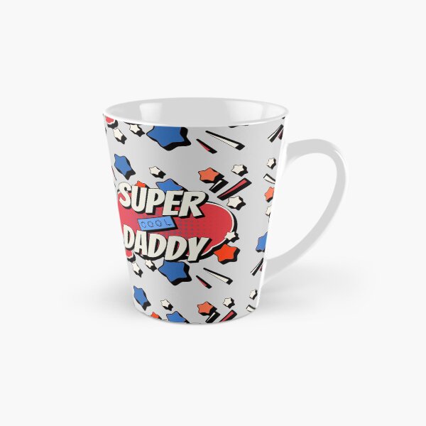Item preview, Red, White And Blue Comic Book Style Super Cool Daddy, Great Design For Cool Dads, Perfect For Father's Day designed and sold by TrulyEpoque.