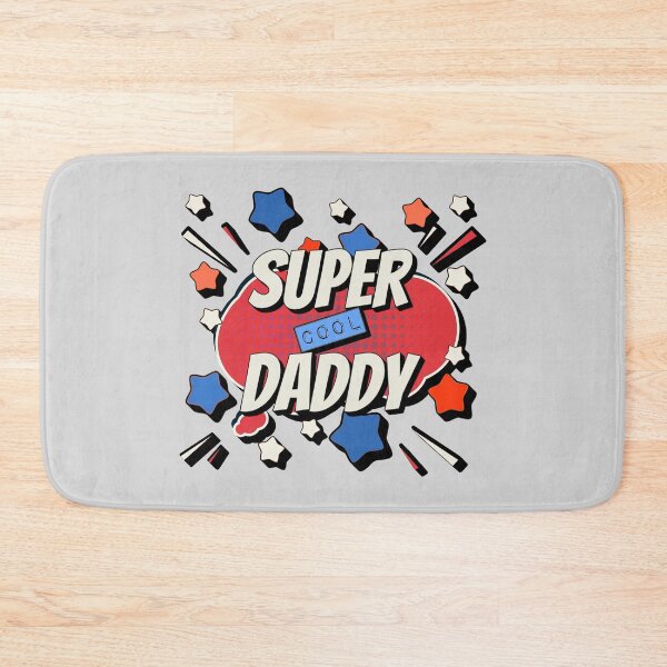 Item preview, Red, White And Blue Comic Book Style Super Cool Daddy, Great Design For Cool Dads, Perfect For Father's Day designed and sold by TrulyEpoque.