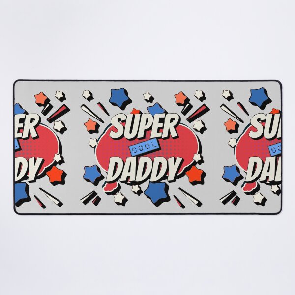 Item preview, Red, White And Blue Comic Book Style Super Cool Daddy, Great Design For Cool Dads, Perfect For Father's Day designed and sold by TrulyEpoque.