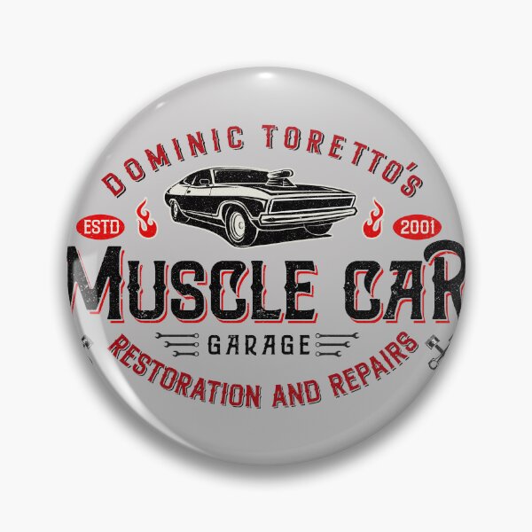 Item preview, Toretto's Muscle Car Garage Lts designed and sold by Alema Art.