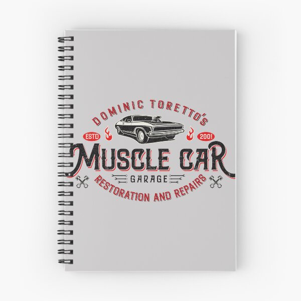 Item preview, Toretto's Muscle Car Garage Lts designed and sold by Alema Art.