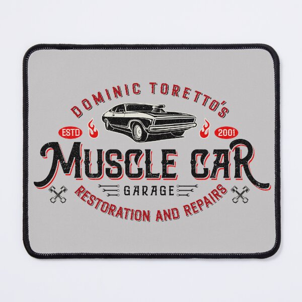 Item preview, Toretto's Muscle Car Garage Lts designed and sold by Alema Art.