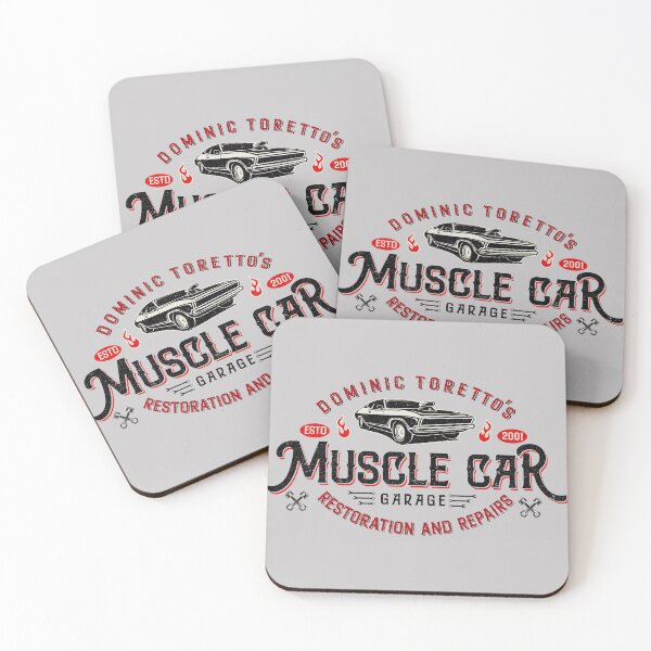 Item preview, Toretto's Muscle Car Garage Lts designed and sold by Alema Art.