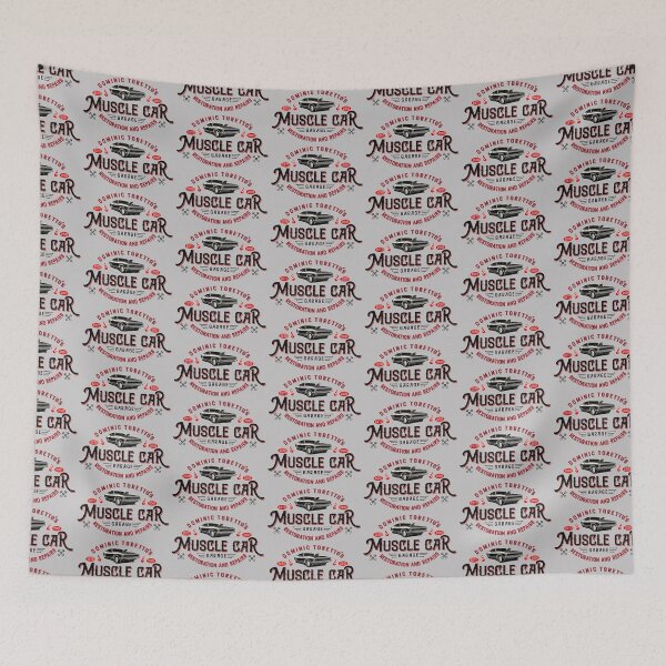 Item preview, Toretto's Muscle Car Garage Lts designed and sold by Alema Art.