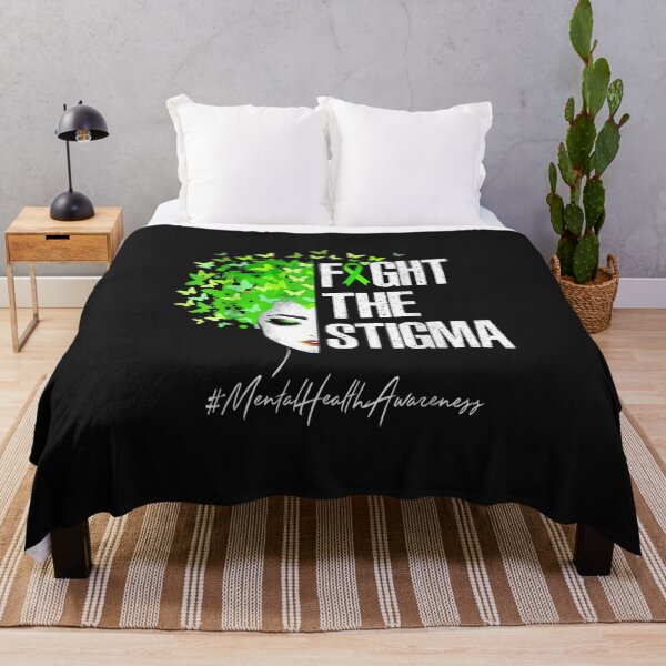 Item preview, Fight The Stigma Mental Health Awareness Women Girls designed and sold by wolagaereli277.
