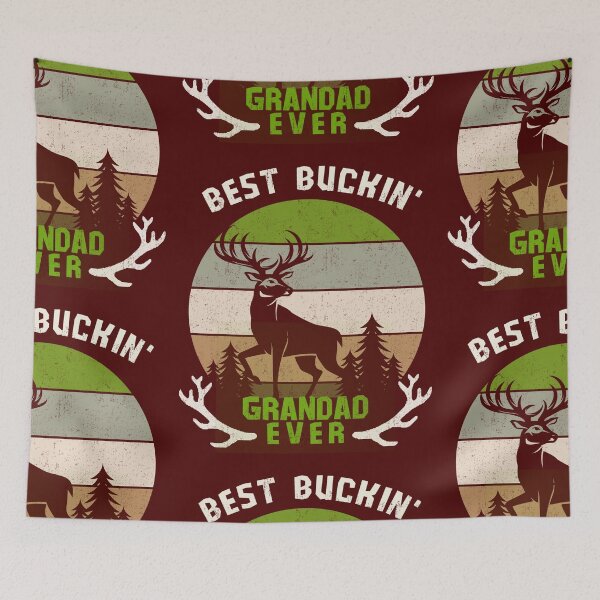 Item preview, Best Buckin' GrandDad Ever, For Grandfather Deer Hunters designed and sold by Holiday-Art.