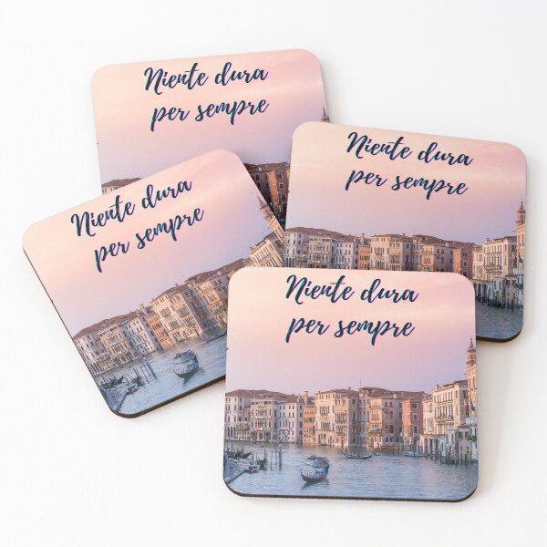 Item preview, Nothing lasts forever - popular Italian quotes theme gifts  designed and sold by RebelliousRosee.