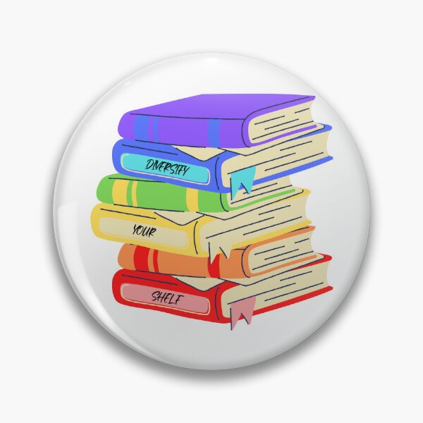 Item preview, Diversify Your Shelf Rainbow Book Stack designed and sold by madampince.