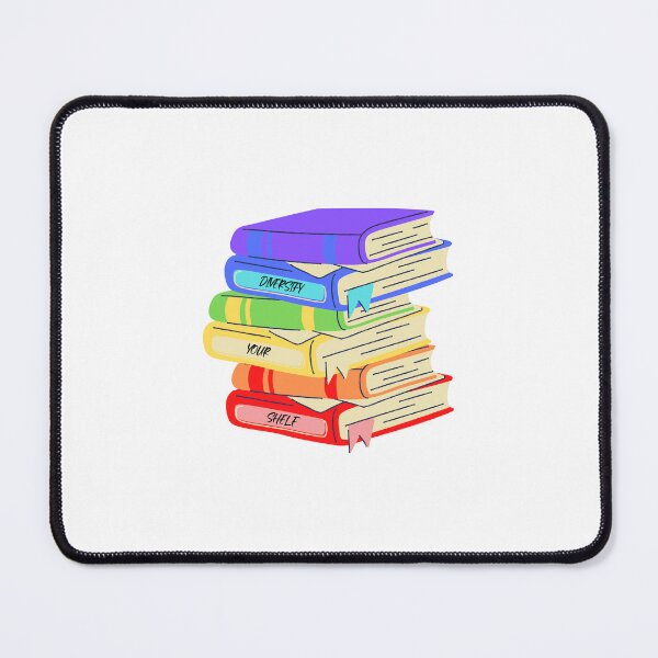 Item preview, Diversify Your Shelf Rainbow Book Stack designed and sold by madampince.