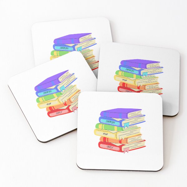 Item preview, Diversify Your Shelf Rainbow Book Stack designed and sold by madampince.