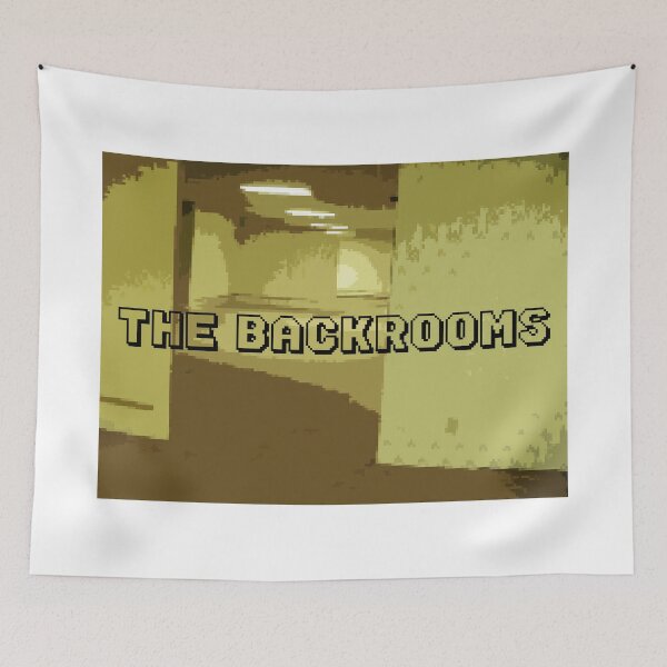 Item preview, The Backrooms Internet Meme 8Bit Pixel Art Creepypasta designed and sold by DreamCraze.