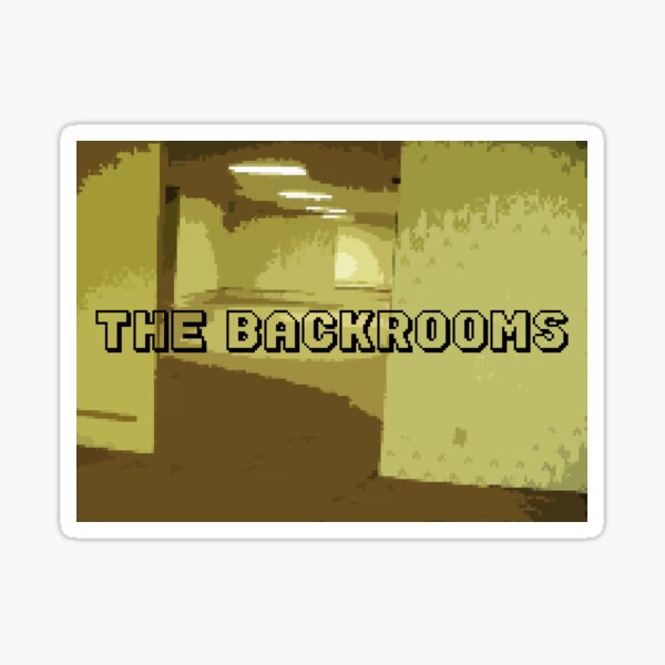 3D BACKROOMS FLOPPA CUBE Sticker for Sale by da-swag-shop