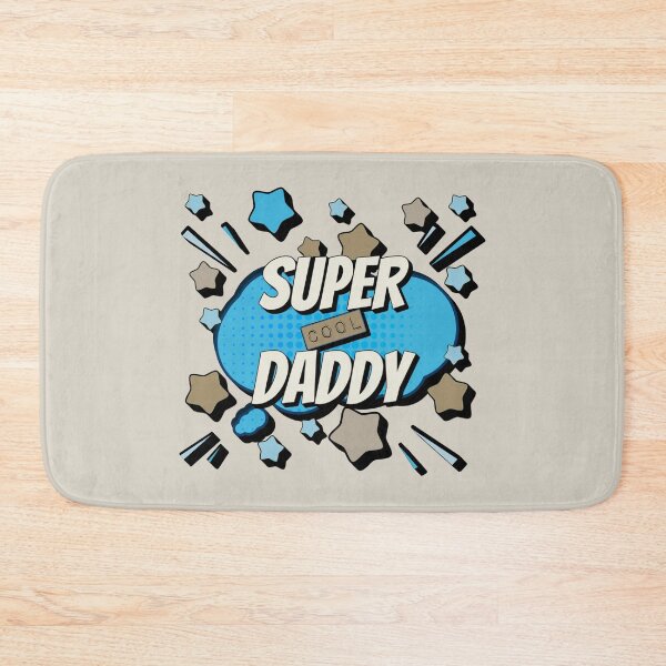 Item preview, Blue Comic Book Style Super Cool Daddy, Great Design For Cool Dads, Perfect For Father's Day designed and sold by TrulyEpoque.