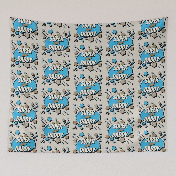 Item preview, Blue Comic Book Style Super Cool Daddy, Great Design For Cool Dads, Perfect For Father's Day designed and sold by TrulyEpoque.