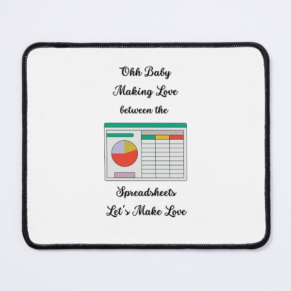 Item preview, In between the Spreadsheet designed and sold by 52andretired.