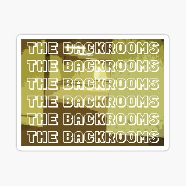 3D BACKROOMS FLOPPA CUBE Sticker for Sale by da-swag-shop