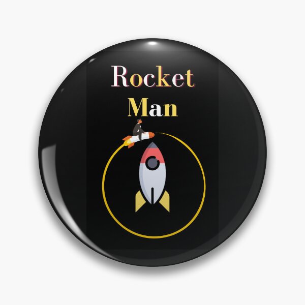 Item preview, Rocket Man And Space Shuttle Orbiting In Space designed and sold by DelightfulBliss.