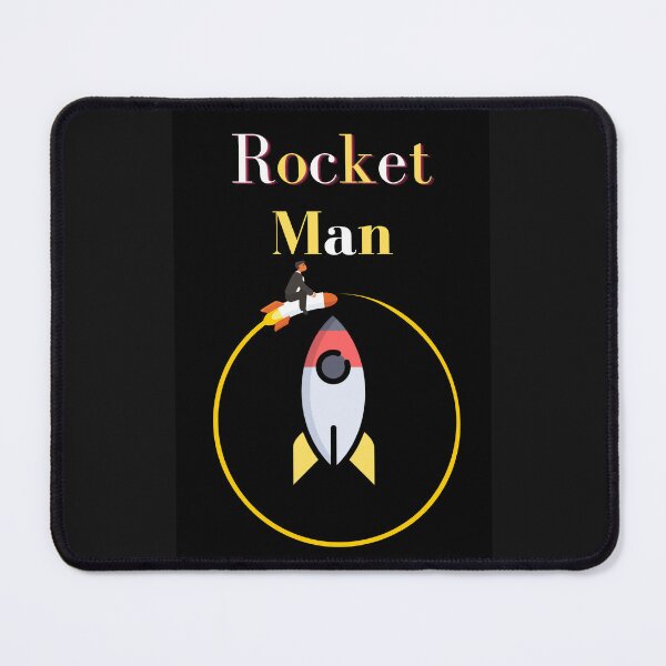 Item preview, Rocket Man And Space Shuttle Orbiting In Space designed and sold by DelightfulBliss.