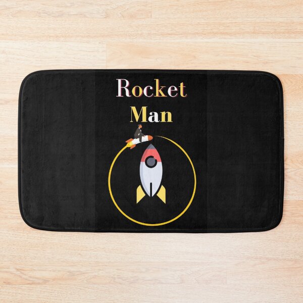 Item preview, Rocket Man And Space Shuttle Orbiting In Space designed and sold by DelightfulBliss.
