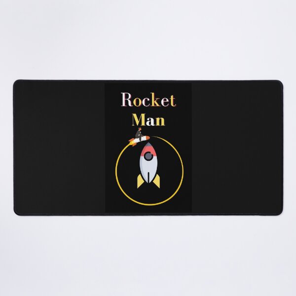 Item preview, Rocket Man And Space Shuttle Orbiting In Space designed and sold by DelightfulBliss.