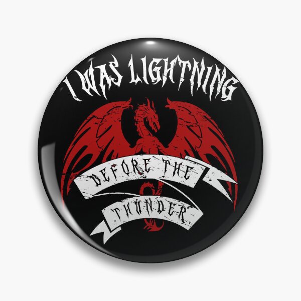 Item preview, I Was Lightning Before The Thunder Shirt The Dragons Thunder designed and sold by Sebastian88n.