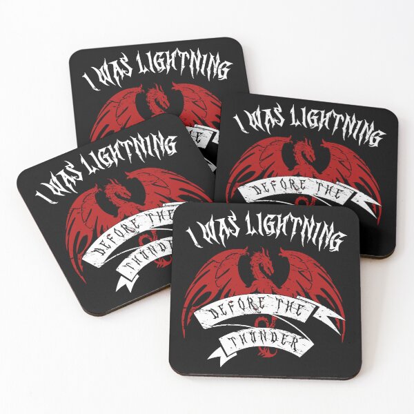 Item preview, I Was Lightning Before The Thunder Shirt The Dragons Thunder designed and sold by Sebastian88n.
