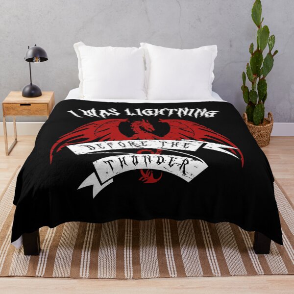 Item preview, I Was Lightning Before The Thunder Shirt The Dragons Thunder designed and sold by Sebastian88n.