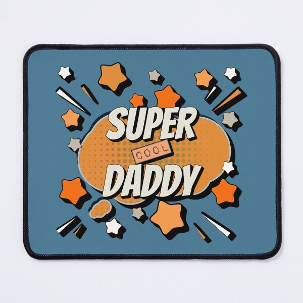 Item preview, Orange Comic Book Style Super Cool Daddy, Great Design For Cool Dads, Perfect For Father's Day designed and sold by TrulyEpoque.