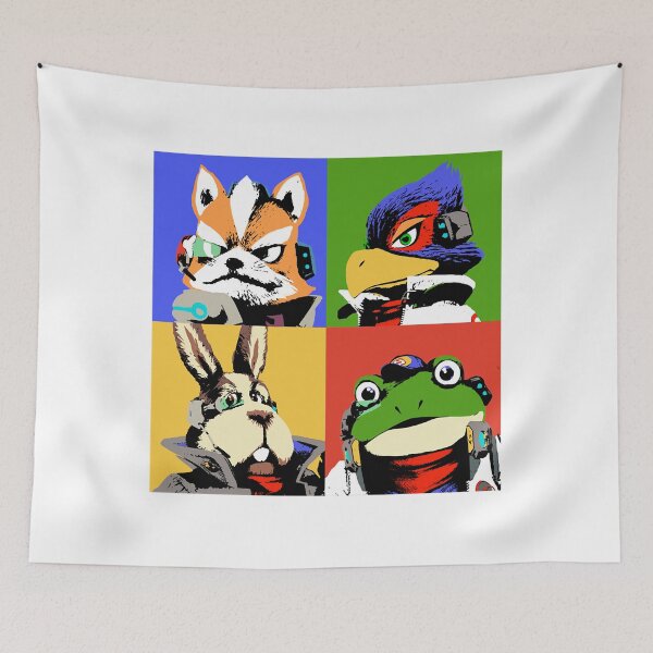 Item preview, Star Warhol Fox designed and sold by Sebastian88n.