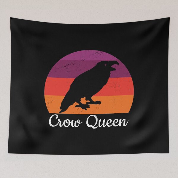Item preview, Crow Queen Black Raven Bird Lover Birding Birdwatching designed and sold by haselshirt.