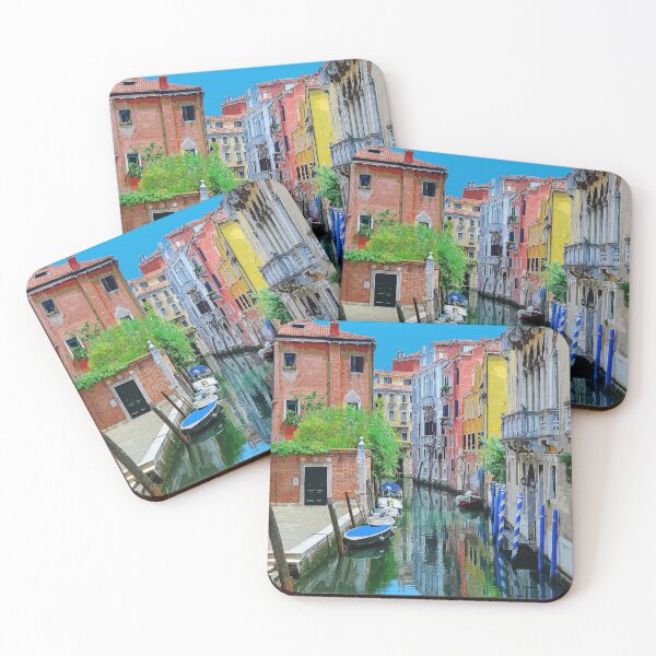 Item preview, Brightly Coloured Homes Venice Italy #2 designed and sold by Anuchartl.