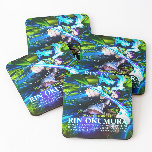 Aperçu de l'œuvre Esthétique Rin Okumura Ao No Exorcist créée et vendue par kylewords00.